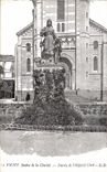 CPA Vichy Statue of the Charity Entrance of the Civil Hospital