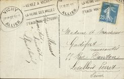 CPA Vichy the Gilbert Monument