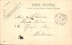 CPA Paris Gloria Victis Town hall