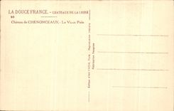 Castillo suave de CPA Francia Loire ch4ateau de Chenonceaux el pozo viejo