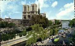 CPA Paris And Its Wonders the Notre Dame Cathedral