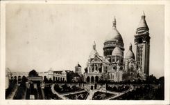 CPA Our Paris Beautiful Crowns Montmartre Heart