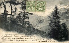 CPA Wettertanne Mit dem Triftgebiet Suisse