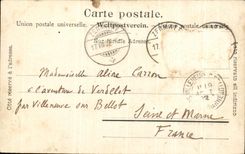 CPA Wettertanne Mit dem Triftgebiet Suisse