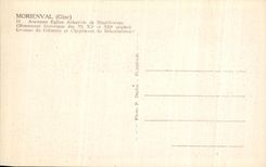 Iglesia vieja de la abadia de CPA Morienval de benedictinos