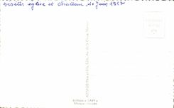 CPA nuestra senora Of Roncier Josselin la cruz de Sainte del puente