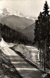 CPSM the Beautiful French Alps Road of the Collet D' Allevard Gleyzin