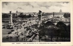 CPA Paris Bridge Alexandre III And the Esplanade Of Invalides