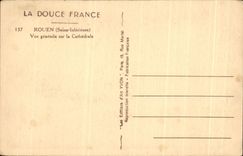 CPA Rouen View on the Cathedral