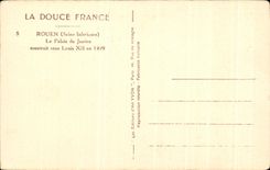 CPA Rouen Palais De Justice Builds under Louis XII in 1499