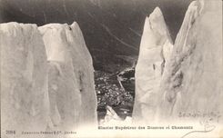 CPA Glacier Superieur des Bossons St Chamonix