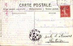 CPA Glacier des Bossons dans les Seracs Alpinisme suisse