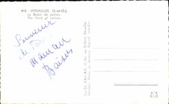 CPSM Versailles Le Bassin de Latone 