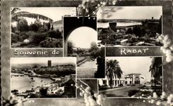CPA Souvenir de Rabat Maroc 