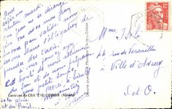 CPA Environs De Chinon Castle