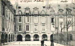 CPA Paris the House of Victor Hugo Places Royal