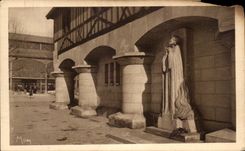 CPA Small Tableaux De Rouen Norman the Museum City Statue of Jeanne d' Arc