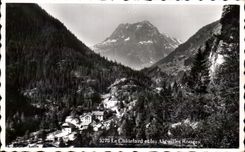 CPA Le Chatelard et les Aiguilles Rouges