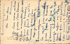 CPA Lannemezan the Peak Of the South And Montaigu seen of the plate