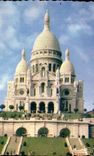CPSM Paris Basilica Of the Sacring Montmartre Heart