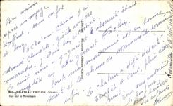 CPA Chinon Castle Seen On the Resident of Nevers