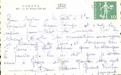 CPA Geneva the Swiss Water Jet