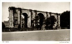 CPA Porte De Rheims Mars