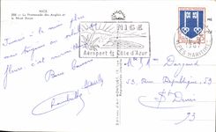 CPSM Niza la caminata del ingles y del montaje del boro