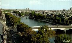 CPSM Paris Seven Bridges