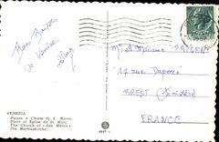 CPA Venezia Piazza E Chiesa di S Marco Places and Church of St Marc The Chruch off The San Marco