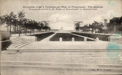 CPA Monument sets up View has Varennes by I' State of Pennsylvania erected the State