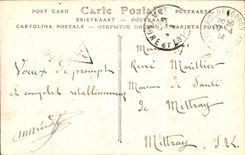 CPA Rochecorbon Eflise Notre Dame decoree or of beautiful resques of Lobin