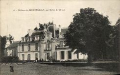 CPA Chateau de Bois Renault par Ballan