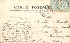 CPA Chateau de Bois Renault par Ballan