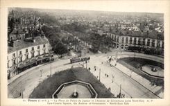 CPA Tours the Place of the Pale of Justice and the Avenue of Grammont