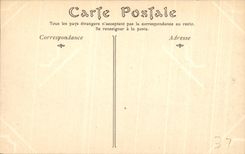 CPA Langeais el castillo y la iglesia