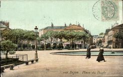 CPA Dijon Place du Peuple