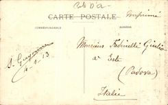 CPA Dijon Hotel des Postes Rue du Chateau
