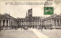 CPA Dijon Hotel de Ville Ancien Palais des Etats de Bourgogne