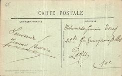 CPA Route of Cauterets has Pierrefitte the snail