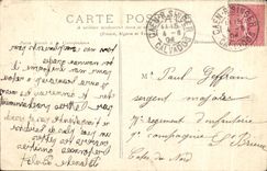 CPA Caen la puerta grande del castillo