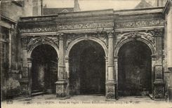 CPA Dijon Hotel De Vogue Portail Renaissance