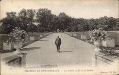 Jardines grandes de CPA Chateau De Chenonceaux Allee