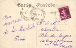 CPA La Membrolle Chateau De l'Aubriere