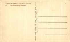 CPA Environs De Langeais Les Trogloytes Modernes