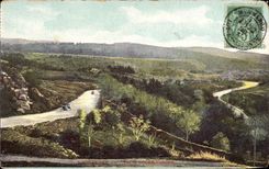 CPA Auvergne Seen of bored Rock