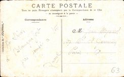 CPA Auvergne Route of which Automobile