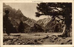 CPA Auvergne Landscape Valley of Hell
