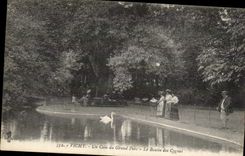 CPA Vichy a Corner Of Large Avoids the Basin Of the Swans