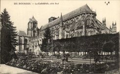 CPA Bourges la pieza meridional de la catedral